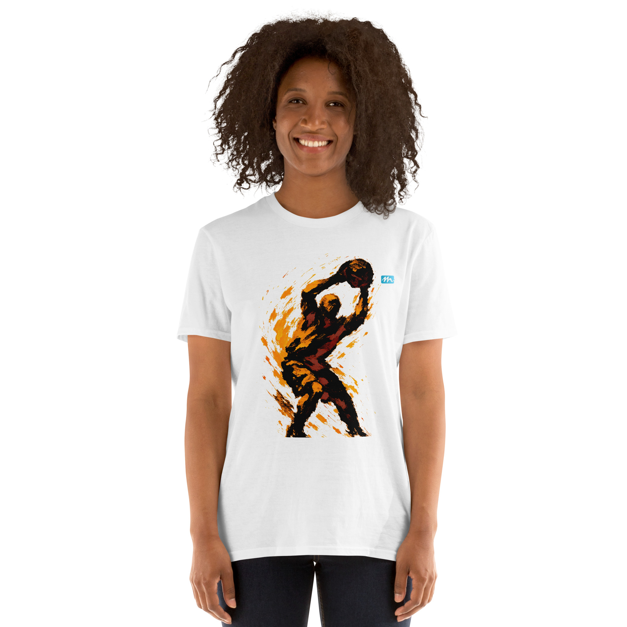 kurzärmeliges unisex t shirt