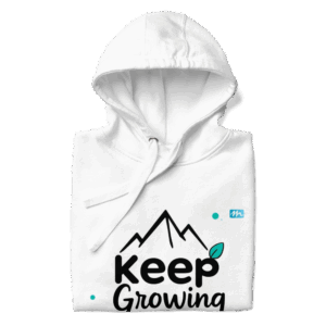 minttex keep growing unisex kapuzenpullover