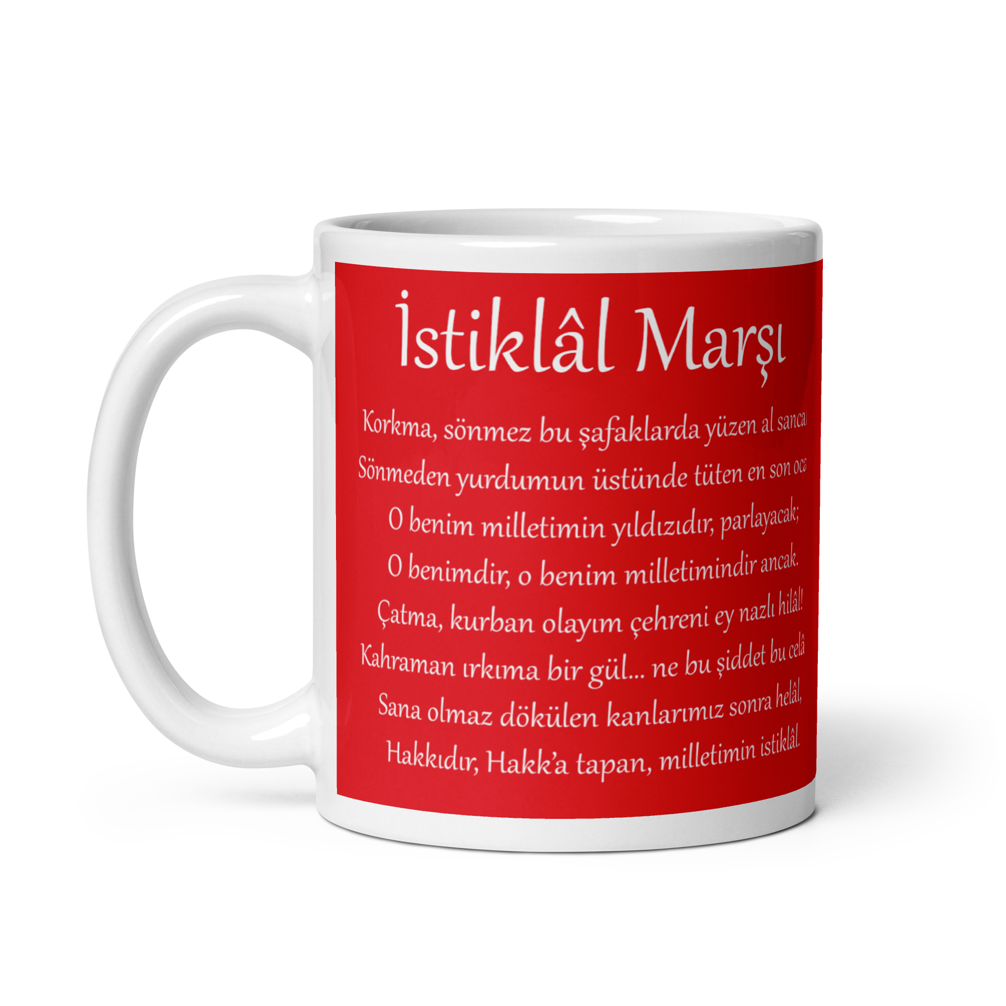 türkiye tasse istiklal rot