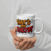 weiße, glänzende tasse