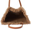 fransen shopper xl – damen tasche baumwolle braun – summer vibes fransen shopper xl – damen tasche baumwolle braun – summer vibes